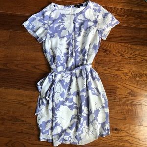 Banana Republic Purple Floral Dress